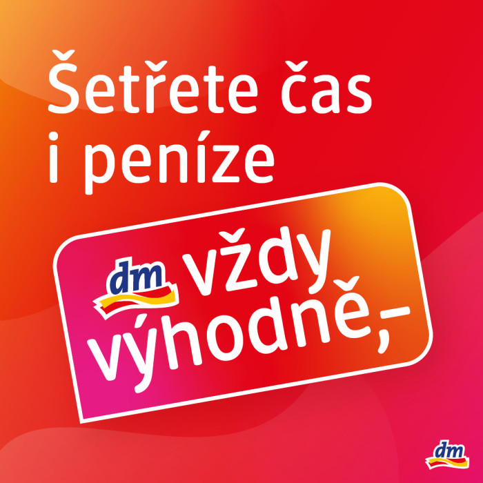 Vaše oblíbené produkty vždy za výhodné ceny v dm